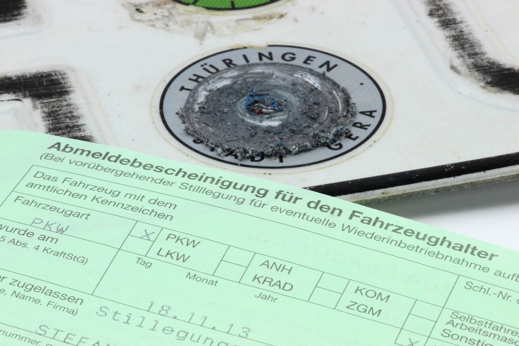 Wie Lange Darf Ein Auto Abgemeldet Sein Ohne Vollabnahme Auto-Abmeldung | Ratgeber