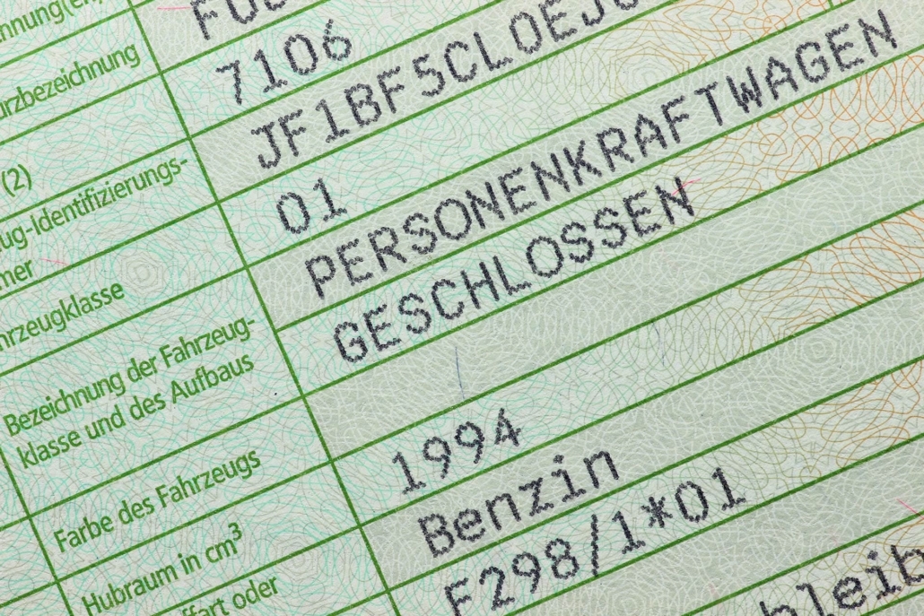 Fahrzeugbrief Verloren Berlin